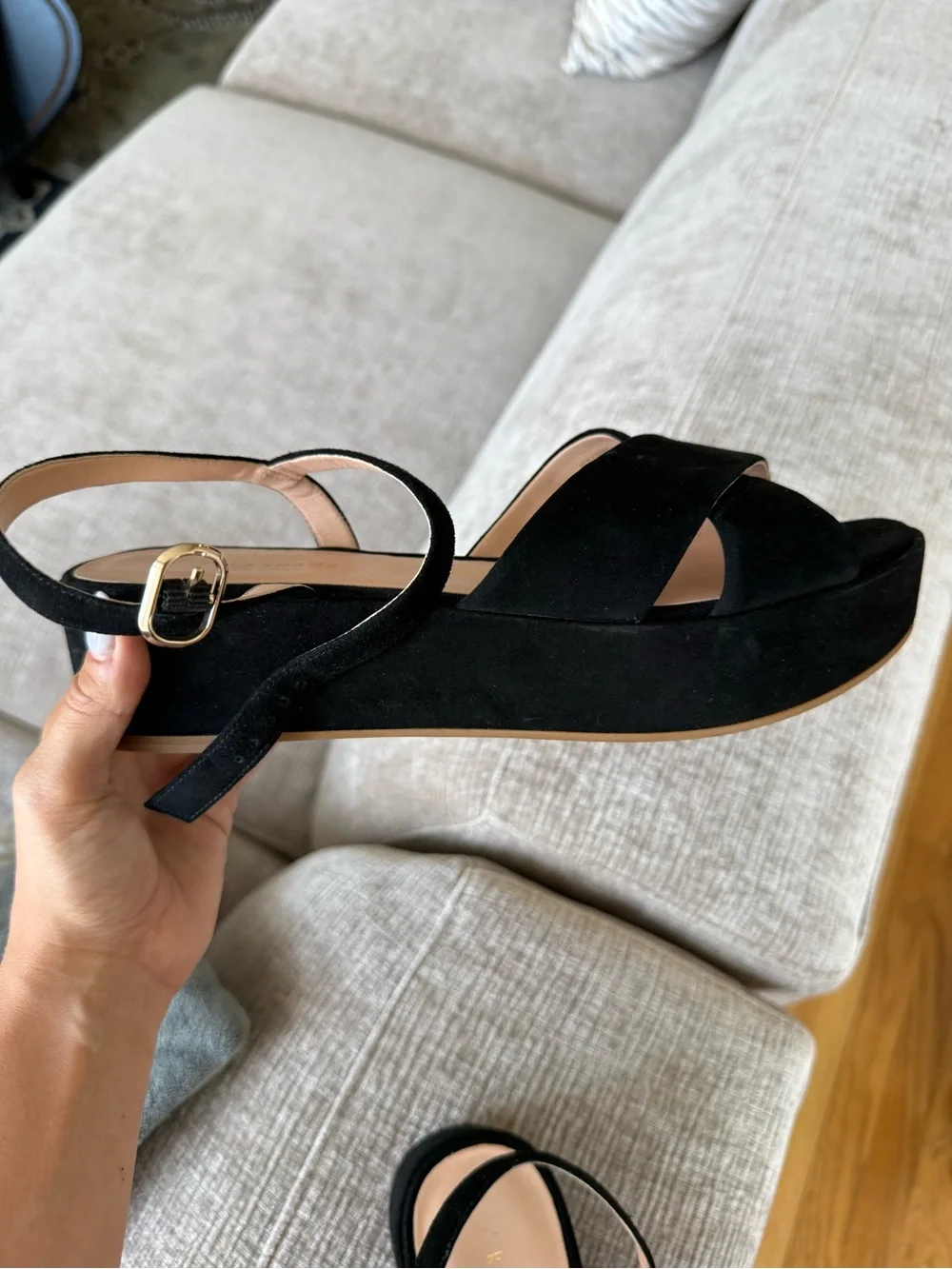 kate spade platform sandals